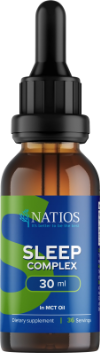 NATIOS Sleep Complex, Bylinné kapky v MCT oleji, 30 m
